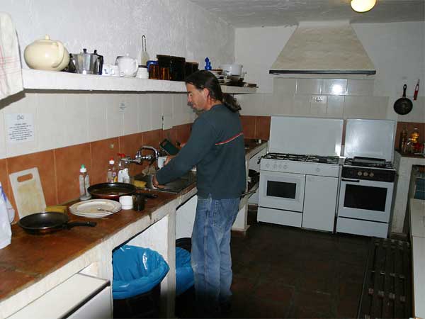 Bunkhouse Kitchen Finca La Campana